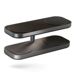 Zens Quattro Wireless Charger Pro 4 - Draadloos oplaadstation - Geschikt voor Qi2 en MagSafe - Zwart