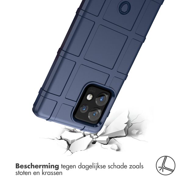 imoshion Rugged Shield Backcover Motorola Edge 40 Pro - Donkerblauw