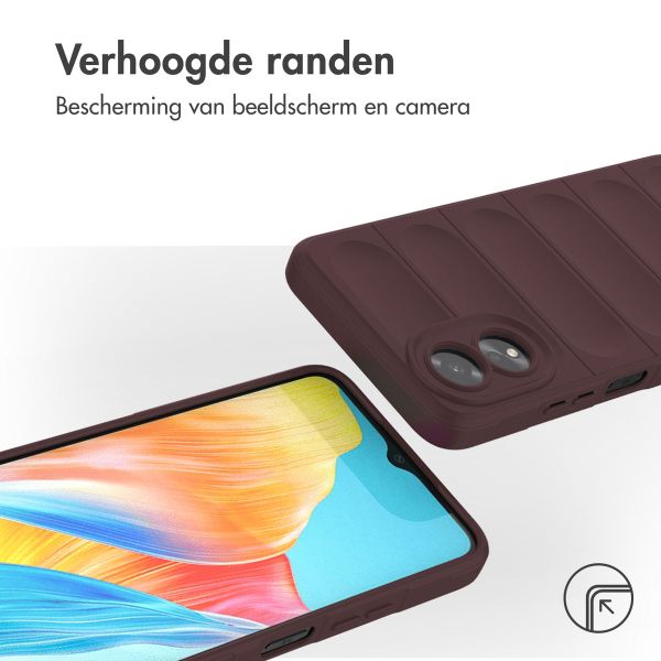 imoshion EasyGrip Backcover Oppo A18 / Oppo A38 - Aubergine