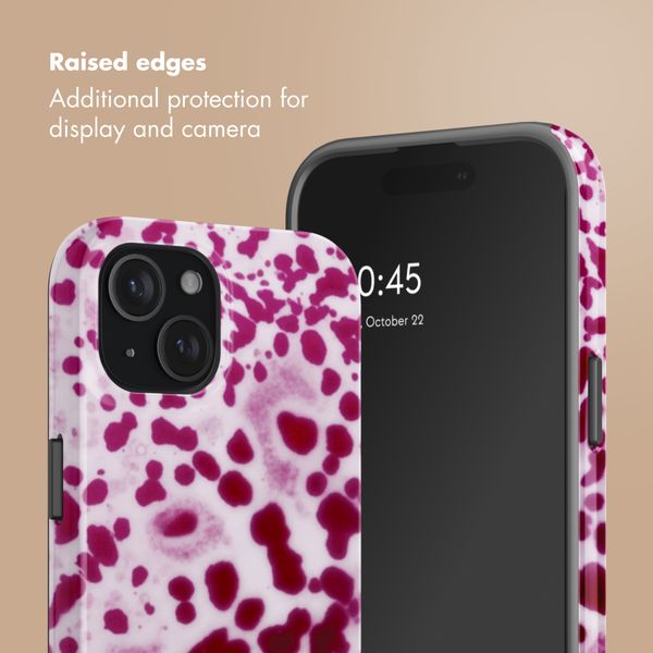 Selencia Vivid Back Cover with MagSafe Apple iPhone 15 - Cosmic Orchid