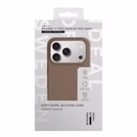 iDeal of Sweden Soft Swirl Silicone MagSafe Case Apple iPhone 17 Pro Max - Salted Caramel