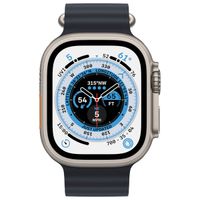 Apple Verlengstuk voor Ocean-bandje Apple Watch Series 1 t/m 11 / SE / Ultra (44/45/46/49 mm) - Maat XL - Midnight