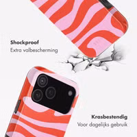 Selencia Vivid Backcover met MagSafe Apple iPhone 17 Pro - Dream Swirl Pink