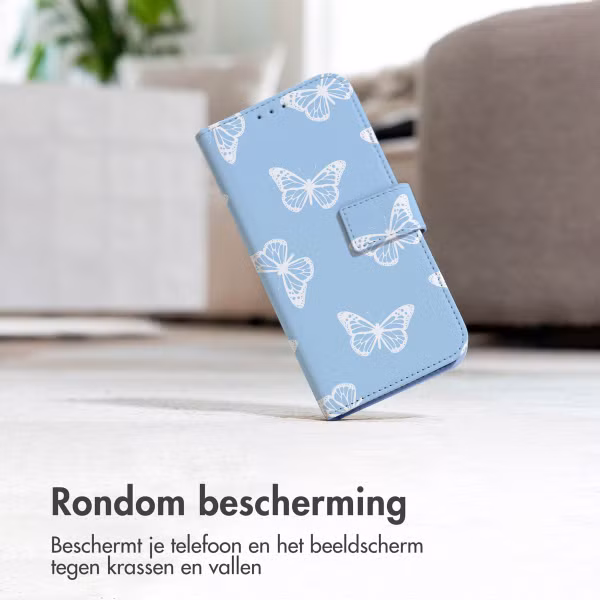 imoshion Design Bookcase Apple iPhone SE (2022 / 2020) / 8 / 7 / 6(s) - Butterfly