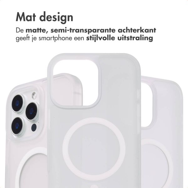 imoshion Color Guard Backcover met MagSafe iPhone 16 Pro Max - Wit