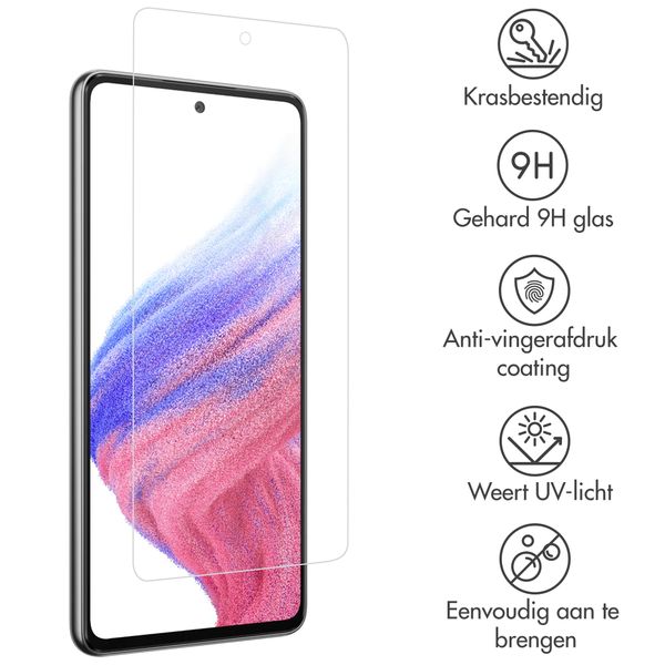 Accezz Gehard Glas Screenprotector Samsung Galaxy A51
