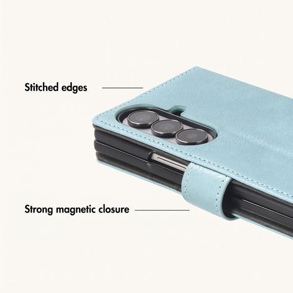 imoshion Luxury Bookcase Samsung Galaxy Z Fold 8 Ultra - Light Blue