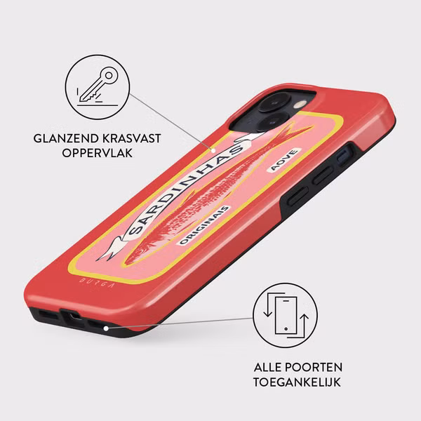 Burga Tough Backcover MagSafe Apple iPhone 13 - Gourmet