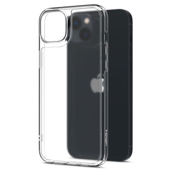 Spigen Quartz Hybrid Matte Clear Backcover iPhone 14 Plus - Transparant