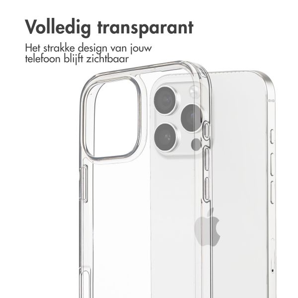 imoshion Stand Backcover iPhone 16 Pro Max - Transparant