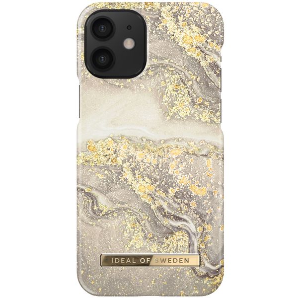 iDeal of Sweden Fashion Backcover iPhone 12 Mini - Sparkle Greige Marble