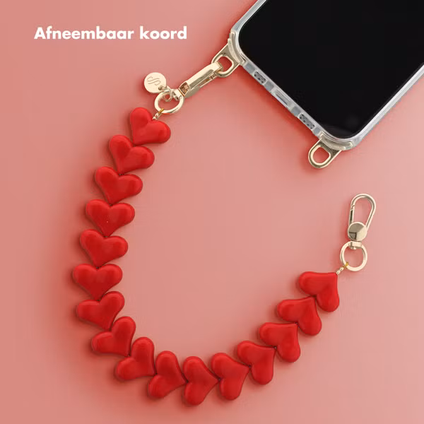 Selencia Lova Hartjes Polskoord - Red