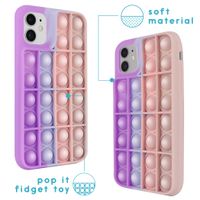 imoshion Pop It Fidget Toy - Pop It hoesje iPhone 12 (Pro)-Multicolor