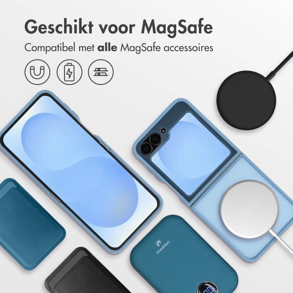 imoshion Color Guard Backcover met MagSafe Samsung Galaxy Z Flip 7 FE - Lichtblauw