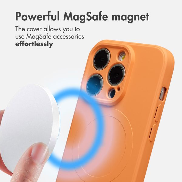 imoshion Colour Back Cover with MagSafe Apple iPhone 14 Pro - Orange