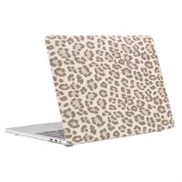 Selencia Sabi Laptop Cover Panterprint Apple MacBook Pro 14 inch (2021 / 2023 M3 chip / 2024 M4 chip / 2025 M5 chip) - Soft Ivory