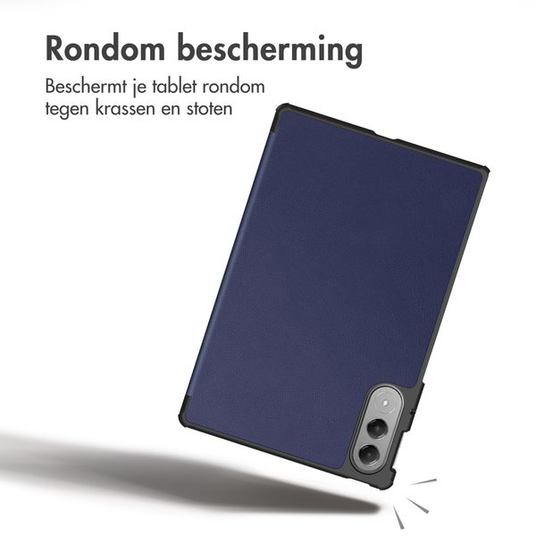 imoshion Trifold Bookcase Lenovo Yoga Tab - Donkerblauw