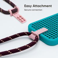 Callbuddy Lanyard - Cross Body Telefoonkoord - Burgundy Pink