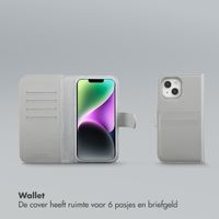 Selencia Olyn Uitneembare Bookcase met MagSafe Apple iPhone 14 / 13 - Grijs