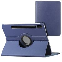 imoshion 360° draaibare Bookcase Samsung Galaxy Tab S8 / S7 - Donkerblauw