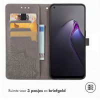 imoshion Mandala Bookcase Oppo Reno 8 5G - Grijs
