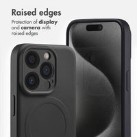 imoshion Colour Back Cover with MagSafe Apple iPhone 15 Pro - Black