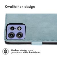 imoshion Luxe Bookcase Motorola Edge 60 Neo - Lichtblauw