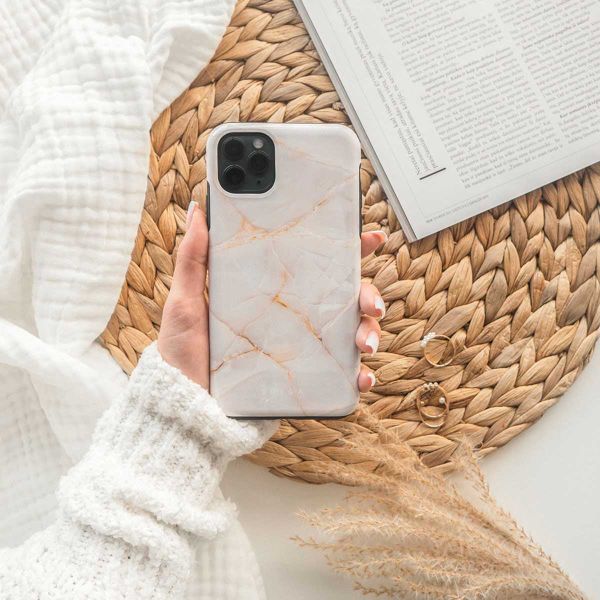 Burga Tough Backcover Apple iPhone 13 - Vanilla Sand
