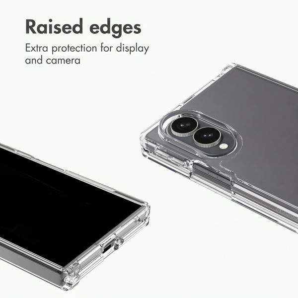 Accezz Xtreme Impact Back Cover Samsung Galaxy Z Fold 8 - Transparent