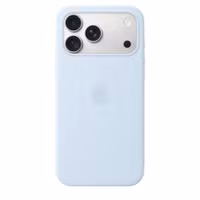 Apple Siliconenhoesje met MagSafe Apple iPhone 18 Pro Max - Crisp Blue