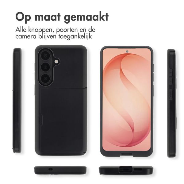 imoshion Backcover met pasjeshouder Samsung Galaxy S26 Plus - Zwart