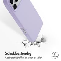 Accezz Liquid Silicone Backcover met MagSafe Apple iPhone 17 Pro Max - Paars