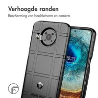 imoshion Rugged Shield Backcover Nokia X10 / X20 - Zwart