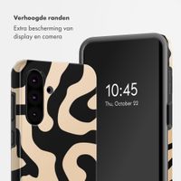 Selencia Vivid Backcover Samsung Galaxy A36 / A56 - Art Wave Black