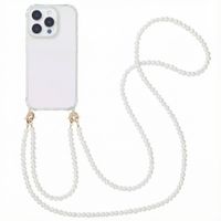 imoshion Backcover met Telefoonkoorden Apple iPhone 16 Pro - Parels