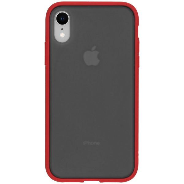 imoshion Frosted Backcover iPhone Xr - Rood