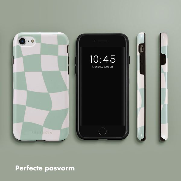 Selencia Vivid Backcover Apple iPhone SE (2022 / 2020) / 8 / 7 / 6(s) - Groovy Sage Green