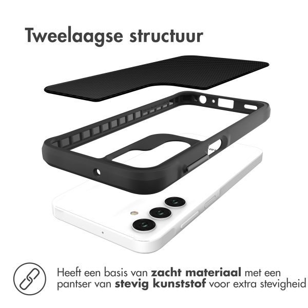 imoshion Rugged Hybrid Case Samsung Galaxy A25 (5G) - Zwart