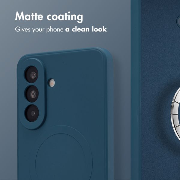 imoshion Colour Back Cover with MagSafe Samsung Galaxy A37 (5G) - Dark Blue