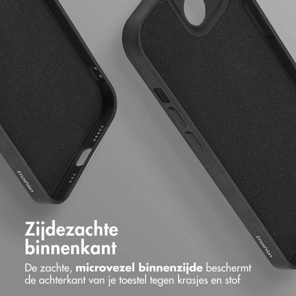 imoshion Color Backcover met MagSafe iPhone 13 - Zwart