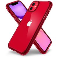 Spigen Ultra Hybrid Backcover iPhone 11 - Rood