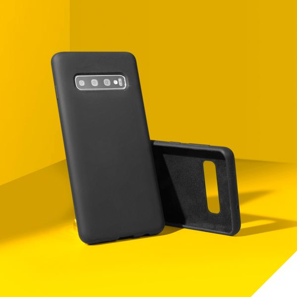 Accezz Liquid Silicone Backcover Apple iPhone 12 Mini - Donkergroen