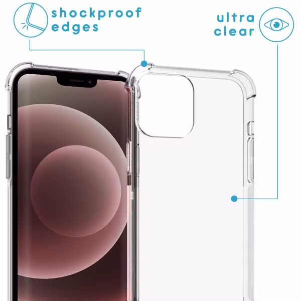imoshion Backcover met koord Apple iPhone 13 Pro Max - Zwart / Goud