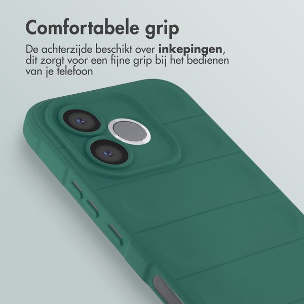 imoshion EasyGrip Backcover Honor 600 Lite - Donkergroen