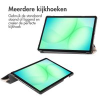 imoshion Design Trifold Bookcase Samsung Galaxy Tab A11 Plus - Leopard