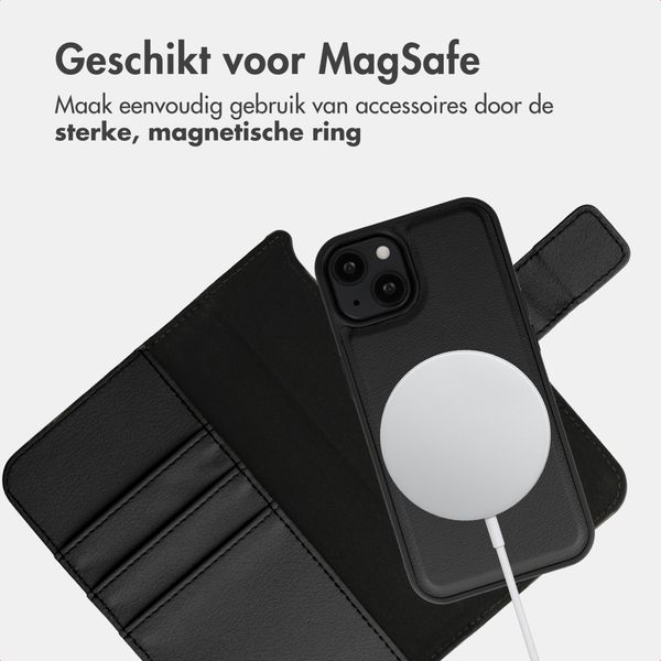 imoshion Uitneembare 2-in-1 Luxe Bookcase Apple iPhone 14 - Zwart