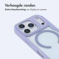 imoshion Transparante Bookcase met MagSafe Apple iPhone 17 Pro Max - Lila