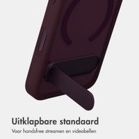Accezz Hold Backcover met MagSafe Apple iPhone 18 Pro / 17 Pro - Dark Cherry
