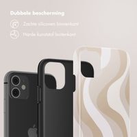 Selencia Vivid Tough Backcover iPhone 11 - Desert Waves Beige