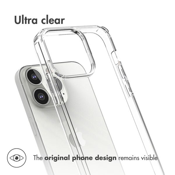 Accezz Xtreme Impact Backcover Apple iPhone 13 Pro - Transparant